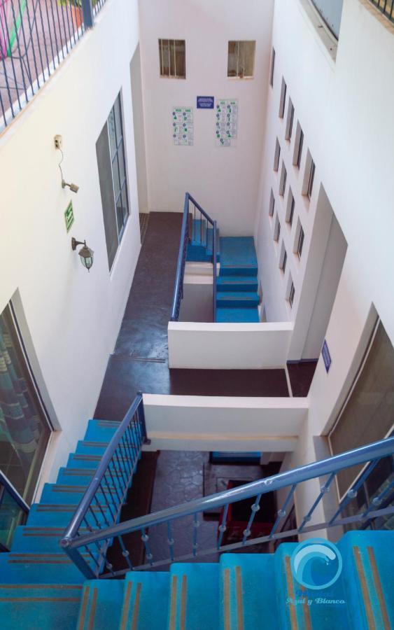 Hostal Azul Y Blanco Santa Cruz Huatulco Exteriör bild